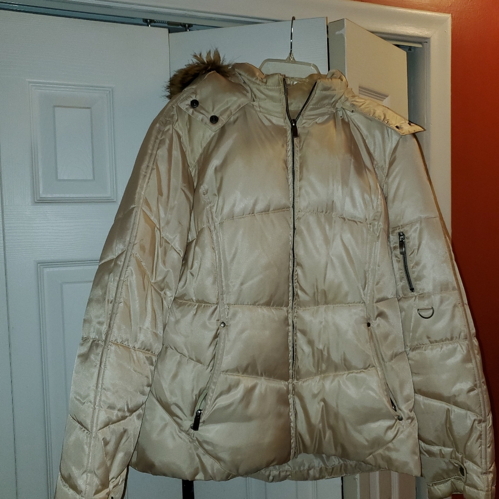 Cream coat